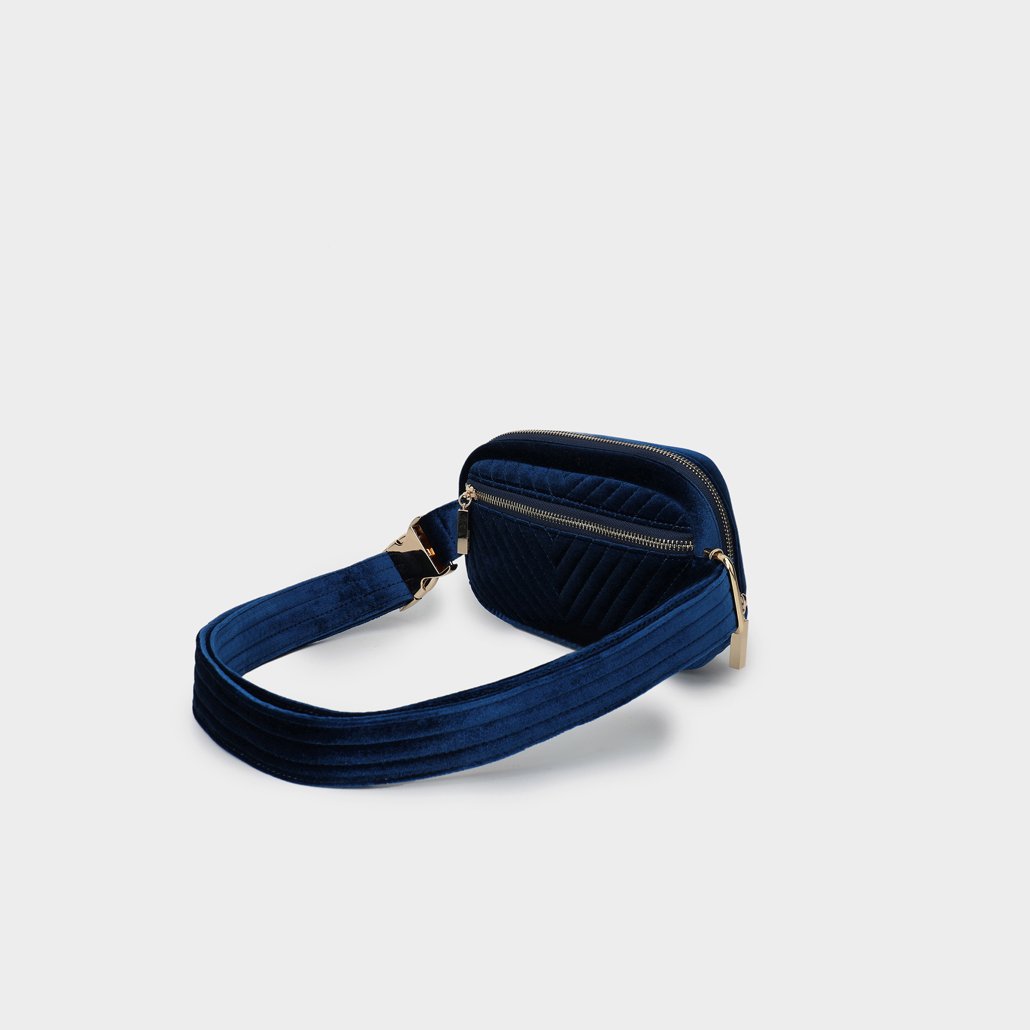Velvet clearance belt bag