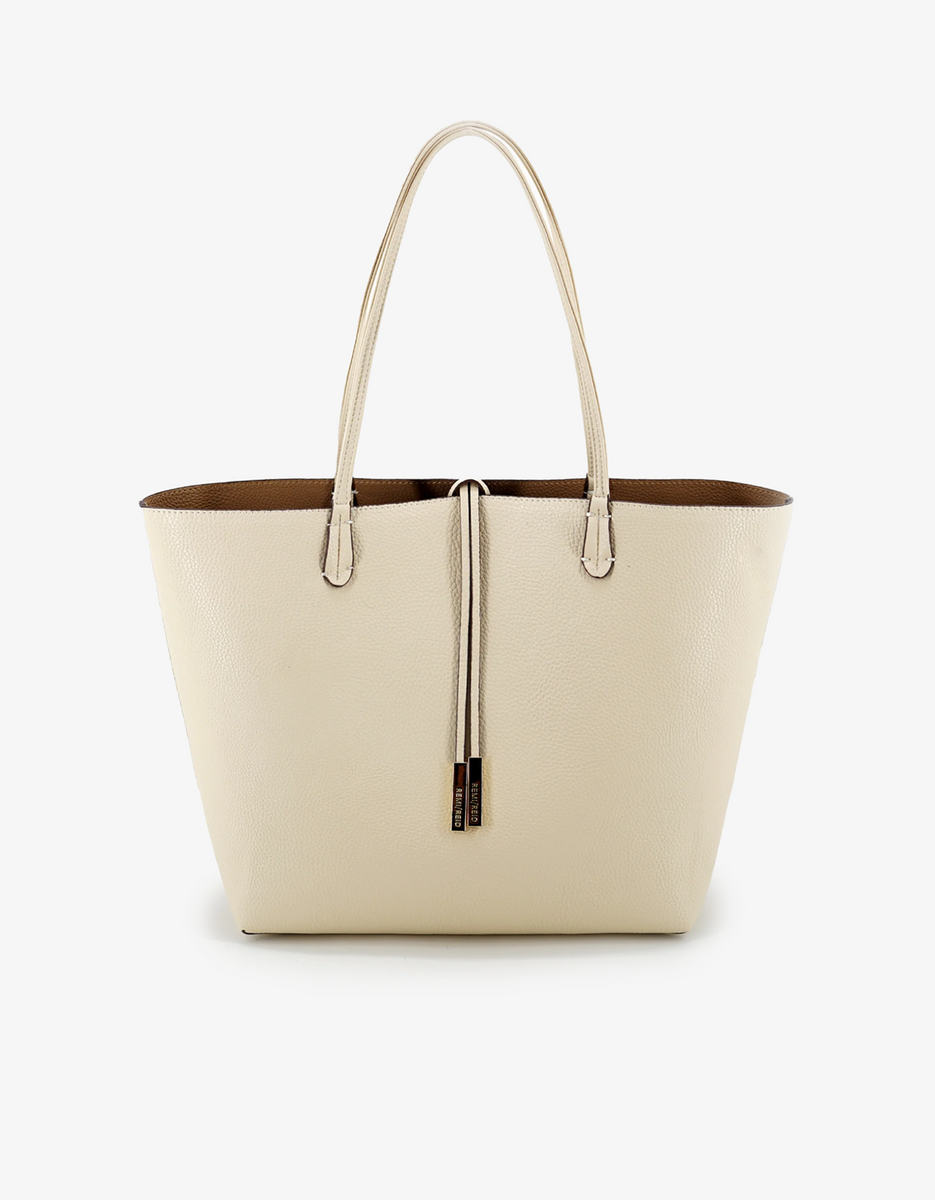 DEPARTURE TOTE CREAM/TAUPE – REMI/REID