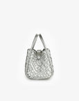 HOLLACE MINI TOY WOVEN HI SHINE SILVER