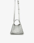 HOLLACE MINI TOY WOVEN HI SHINE SILVER