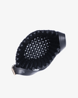 KALANI WOVEN BUCKET BAG MINI BLACK