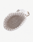 KALANI WOVEN BUCKET BAG MINI CREAM