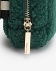LIBBIE FLEECE BELT BAG GREEN