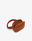 LIBBIE FLEECE BELT BAG RUST