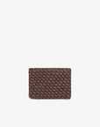 NIEVES WOVEN CLUTCH ESPRESSO
