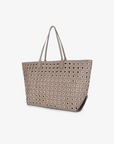 OYA GROMMET CANVAS TOTE GREY