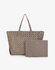 OYA GROMMET CANVAS TOTE GREY