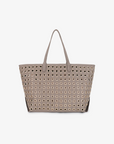 OYA GROMMET CANVAS TOTE GREY