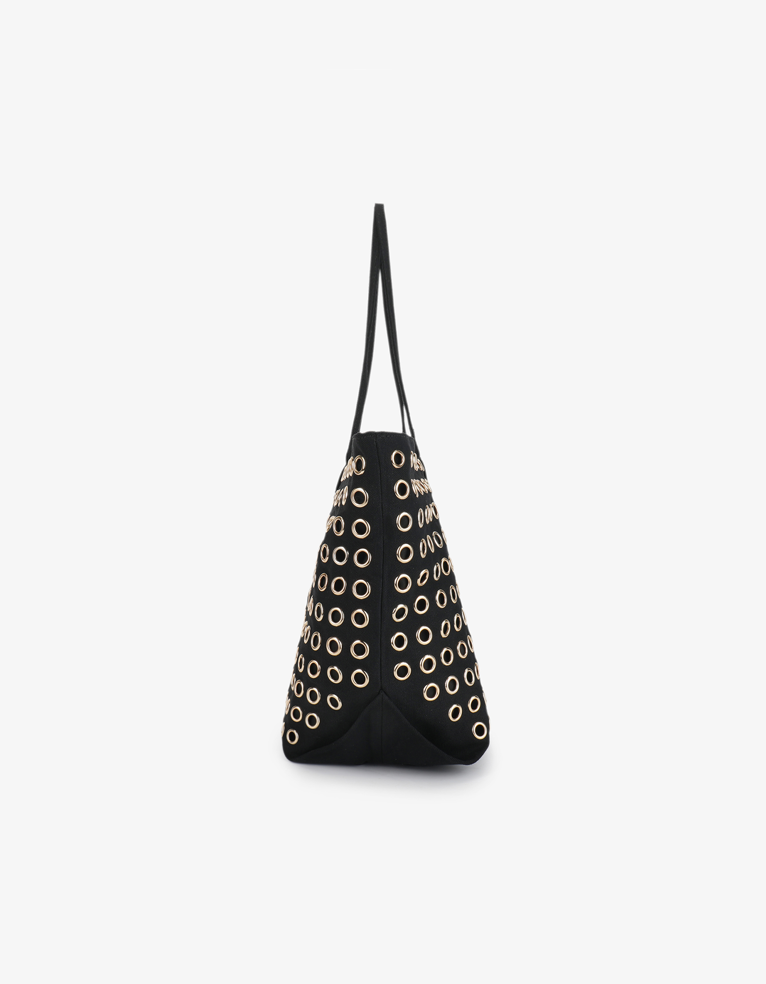 OYA GROMMET CANVAS TOTE BLACK – REMI/REID