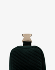 AERIN VELVET QUILTED BELT BAG EMERALD - REMI/REID