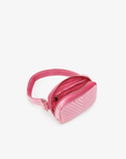 AERIN VELVET QUILTED BELT BAG HOT PINK - REMI/REID