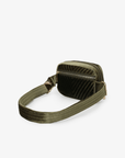 AERIN VELVET QUILTED BELT BAG OLIVE - REMI/REID
