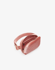 AERIN VELVET QUILTED BELT BAG PINK - REMI/REID