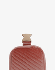 AERIN VELVET QUILTED BELT BAG PINK - REMI/REID