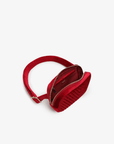AERIN VELVET QUILTED BELT BAG RED - REMI/REID