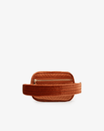 AERIN VELVET QUILTED BELT BAG RUST - REMI/REID