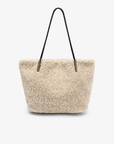 AKIMBO EAST WEST TOTE SHEARLING CREAM - REMI/REID