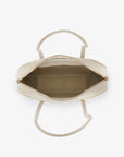 ALANI EAST WEST SHOULDER SATCHEL CREAM - REMI/REID