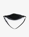 ANAIS WOVEN CROSSBODY LARGE BLACK - REMI/REID