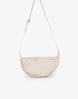 ANAIS WOVEN CROSSBODY LARGE CREAM - REMI/REID