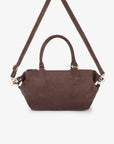 ARTACHO LARGE FAUX SUEDE CHOCOLATE - REMI/REID