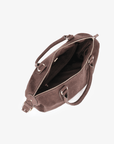 ARTACHO LARGE FAUX SUEDE CHOCOLATE - REMI/REID