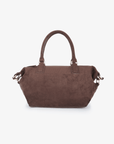 ARTACHO LARGE FAUX SUEDE CHOCOLATE - REMI/REID