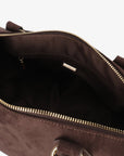 ARTACHO SMALL FAUX SUEDE CHOCOLATE - REMI/REID