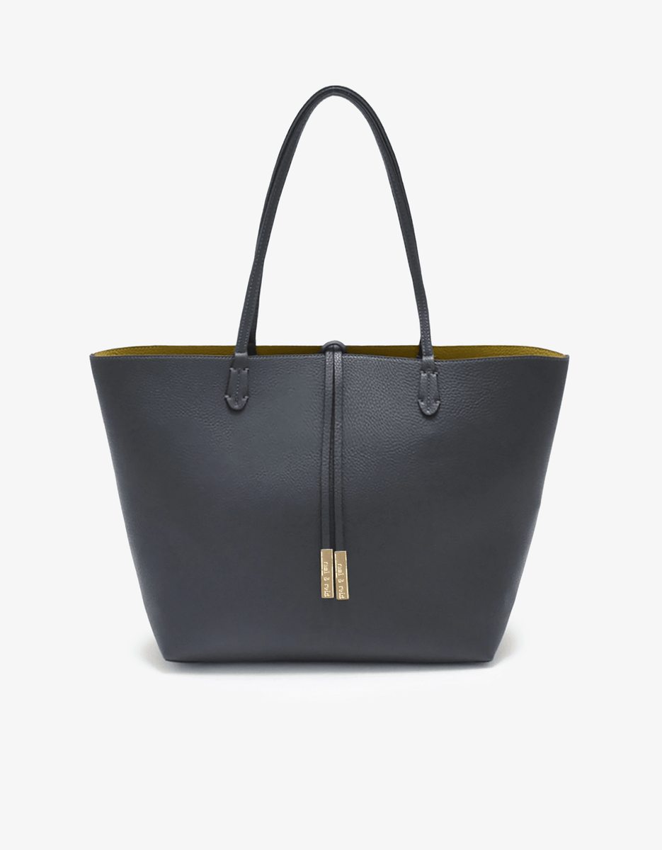 DEPARTURE TOTE SLATE/MUSTARD – REMI/REID