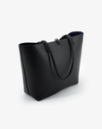 DEPARTURE TOTE STRIPE BLACK/NAVY - REMI/REID