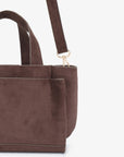 ELLA MINI FAUX SUEDE CHOCOLATE - REMI/REID