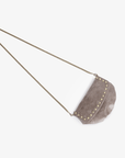 ETTA WAXED STUDDED GREY - REMI/REID