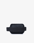 EVERLEIGH WOVEN BELT BAG BLACK - REMI/REID