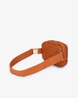 EVERLEIGH WOVEN BELT BAG BROWN - REMI/REID