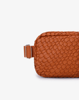 EVERLEIGH WOVEN BELT BAG BROWN - REMI/REID