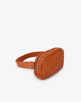 EVERLEIGH WOVEN BELT BAG BROWN - REMI/REID
