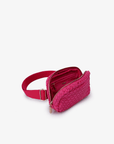 EVERLEIGH WOVEN BELT BAG HOT PINK - REMI/REID