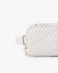 EVERLEIGH WOVEN BELT BAG OFF WHITE - REMI/REID