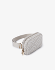 EVERLEIGH WOVEN BELT BAG OFF WHITE - REMI/REID