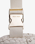 EVERLEIGH WOVEN BELT BAG OFF WHITE - REMI/REID