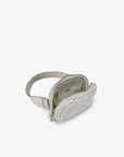 EVERLEIGH WOVEN BELT BAG OFF WHITE - REMI/REID