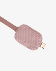 EVERLEIGH WOVEN BELT BAG PINK - REMI/REID