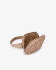 EVERLEIGH WOVEN BELT BAG TAUPE - REMI/REID