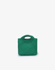 EVERLEIGH WOVEN MINI TOTE GREEN - REMI/REID