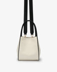 HOLLACE MINI TOTE CANVAS CONTRAST PIPING BLACK - REMI/REID