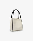 HOLLACE MINI TOTE CANVAS CONTRAST PIPING BLACK - REMI/REID
