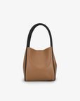HOLLACE MINI TOTE CONTRAST PIPING TAN/BLACK - REMI/REID