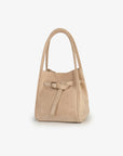 HOLLACE MINI TOTE FAUX SUEDE BUCKLE FOUNDATION - REMI/REID
