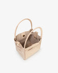 HOLLACE MINI TOTE FAUX SUEDE BUCKLE FOUNDATION - REMI/REID