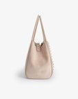 HOLLACE MINI TOTE STUDDED FAUX SUEDE FOUNDATION - REMI/REID